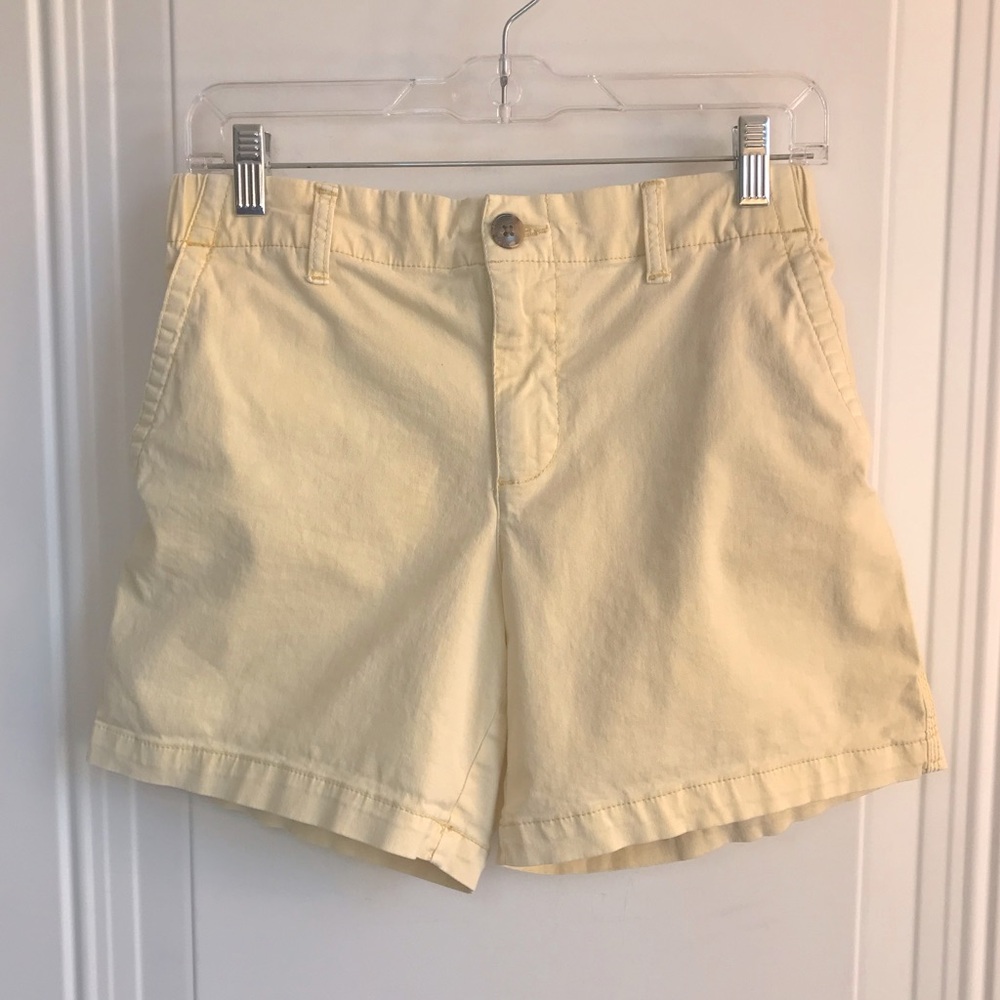 Old Navy Light Yellow Women’s Casual Shorts